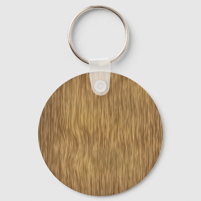 Porte-clés Arrière - plan de grains de bois brut en couleur n (Recto)