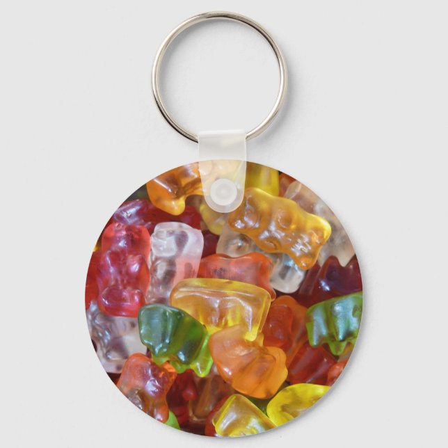 Porte-clés Arrière - plan de Gummy Bears (Recto)
