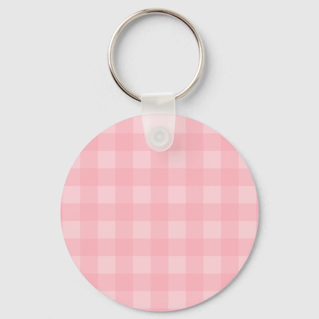 Porte-clés Arrière - plan Motif Retro Pink En vichy (Recto)