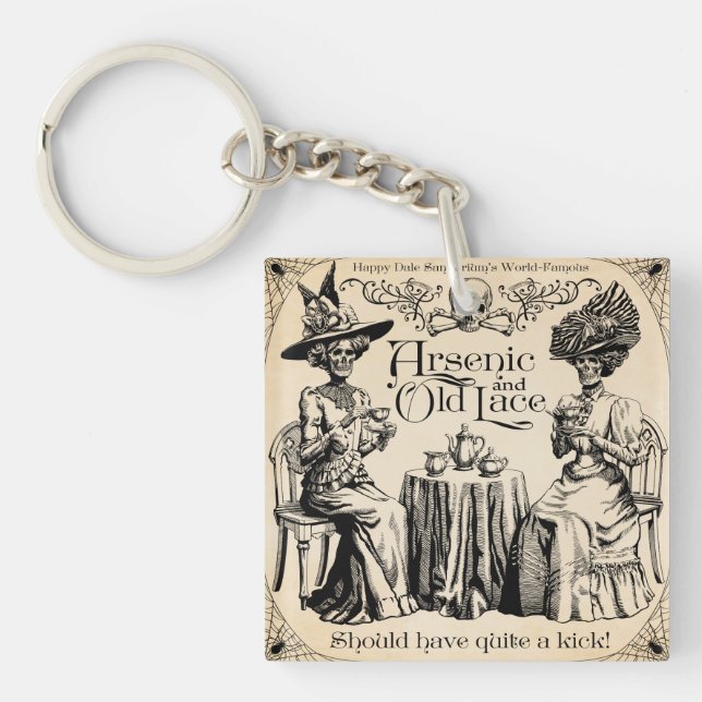 Porte-clés Arsenic et Ancienne dentelle (Devant)