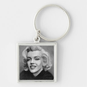 Porte-clés Art de bruit Marilyn