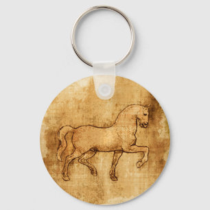 Porte-clés Art de cheval de Leonardo da Vinci