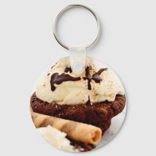 Porte-clés Art de chocolat de douche de partie de dessert de