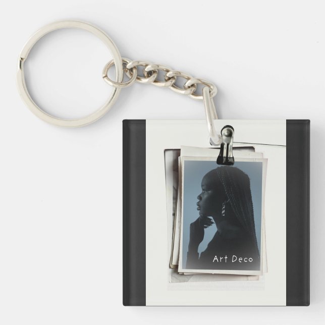 Porte-clés Art Déco (Devant)