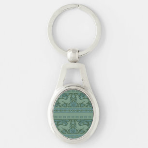 Porte-clés Art Déco Nouveau Chien Nature Motif animal