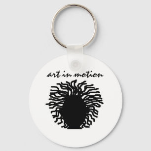 Porte-clés art en mouvement