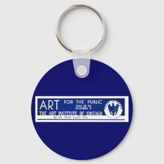 Porte-clés Art pour le public - Poster WPA -