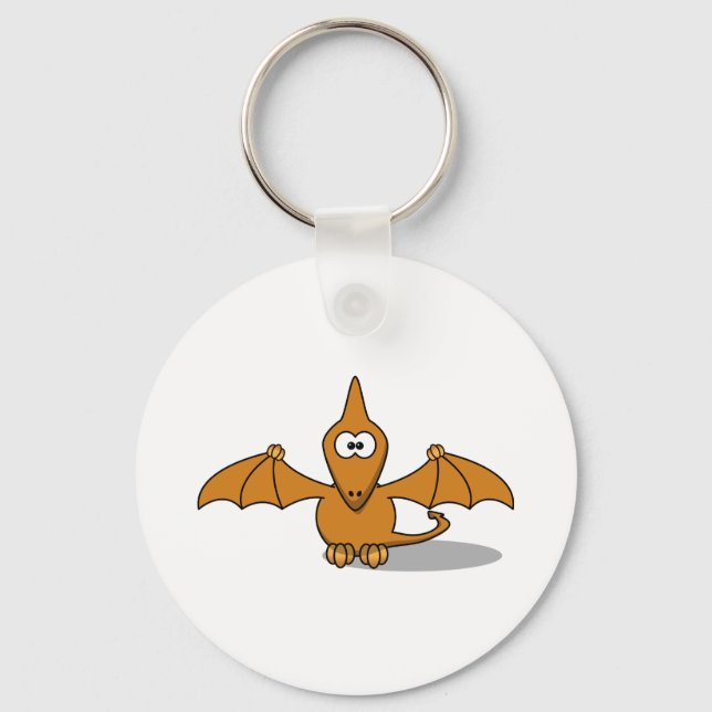 Porte-clés Art toony Pterodactyl (Recto)