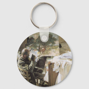 Porte-clés Artiste dans son studio par John Singer Sargent