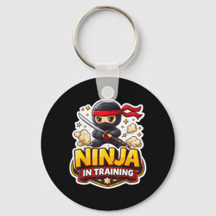 Porte-clés Arts martiaux Karaté Taekwondo Ninja en formation
