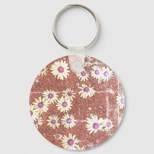 Porte-clés Artsy Daisies