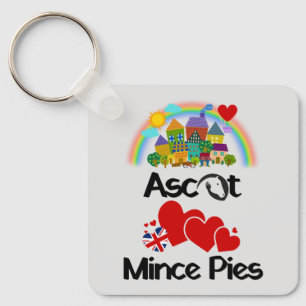 Porte-clés Ascot, Berkshire Royaume-Uni aime les minces tarte