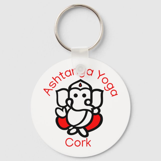 Porte-clés Ashtanga Yoga Cork Porte - clé (Recto)