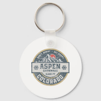 Porte-clés Aspen Colorado Montagnes Rocheuses Le Camping Rand
