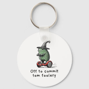 Porte-clés Assistant Grenouille Whimsical Désactivé Pour Enga