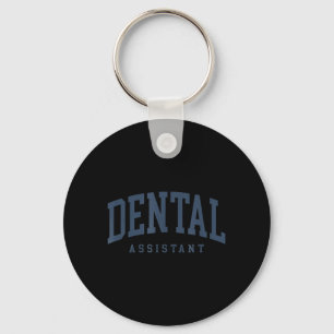 Porte-clés Assistante dentaire certifiée drôle Hygiéniste den