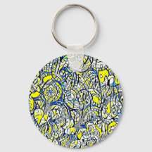 Porte-clés astral fleurs 3