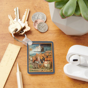 Porte-clés Astronomie céleste vintage Pouvoir des cieux