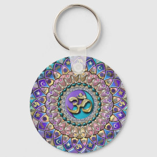 Porte-clés Astrosymbologie julienne Mandala Porte - clé
