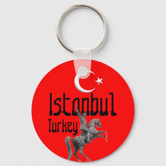 Porte-clés Atatürk - Turquie (Recto)