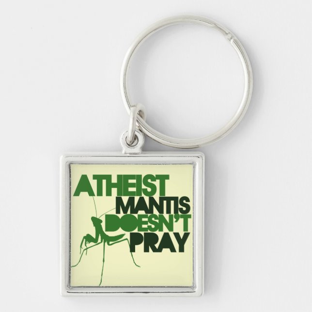Porte-clés Atheist Mantis (Devant)