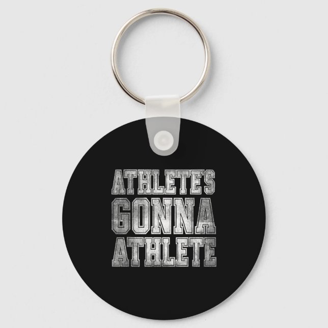 Porte-clés Athlete's Gonna Athlete Determination Competitive  (Recto)