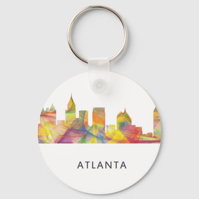 PORTE-CLÉS ATLANTA GEORGIE SKYLINE WB1 - (Recto)