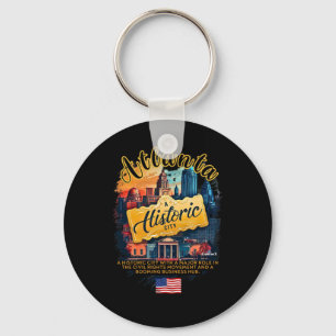 Porte-clés Atlanta - Une Ville Historique Avec Un Rôle Majeur