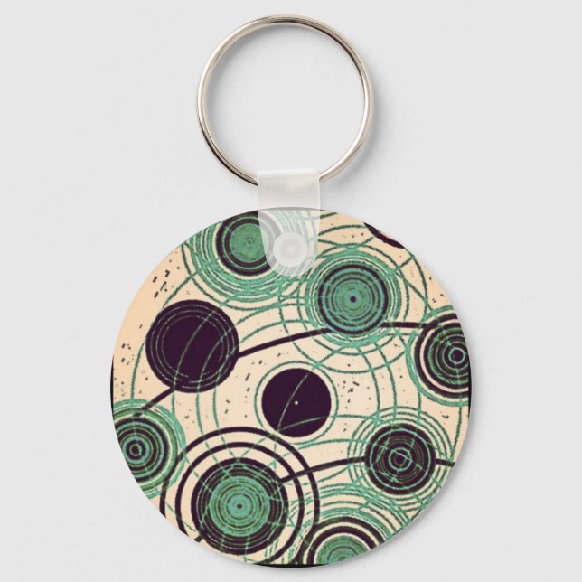 Porte-clés atomes et électrons (Recto)