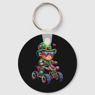 Porte-clés Atv 4 Wheeler Leprechaun Enfants Hommes Femmes St 