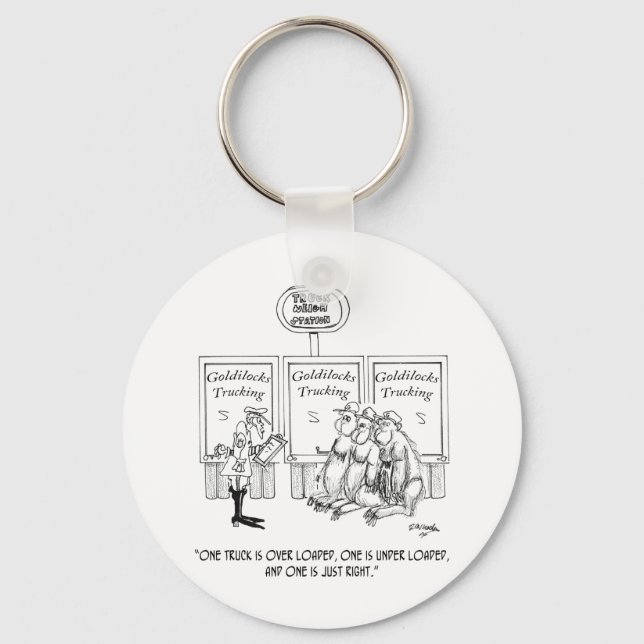 Porte-clés Au Camionnage de Goldilocks (Recto)