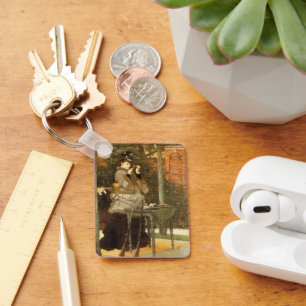 Porte-clés Au champ de tir par James Tissot, Art vintage