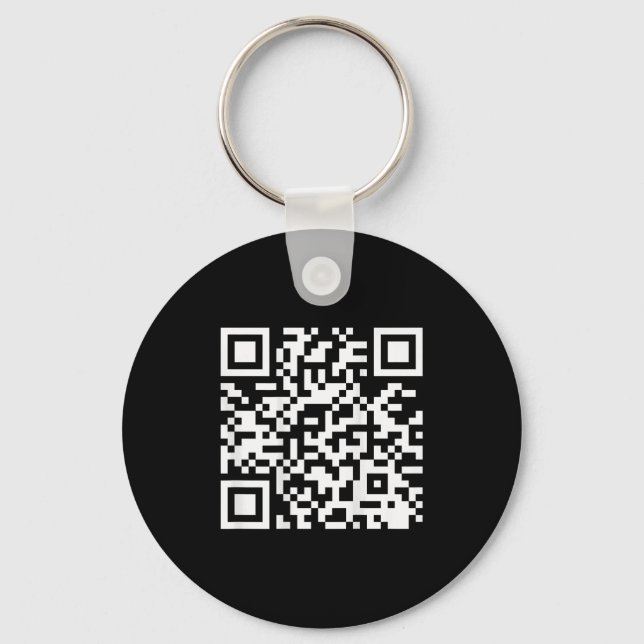 Porte-clés (au dos) Drôle de Qr Est-ce que j'ai l'air de me s (Recto)