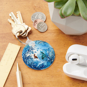 Porte-clés Au fond de la mer