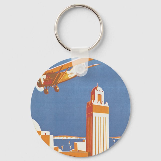 Porte-clés Au Maroc Par Avion (Recto)