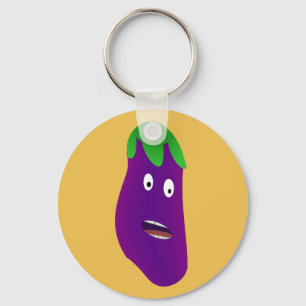 Porte-clés Aubergine surprise par Kenneth Yoncich