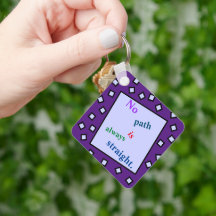 Aucun chemin n'est toujours Porte - clé droit