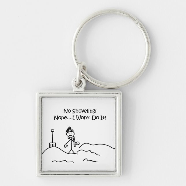 Porte-clés Aucun porte - clé de déblayement (Devant)