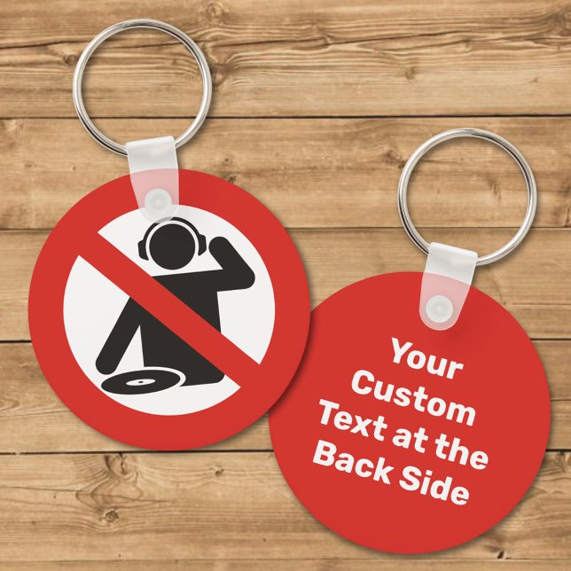 Porte-clés Aucun Porte - clé de zone DJ (Créateur téléchargé)