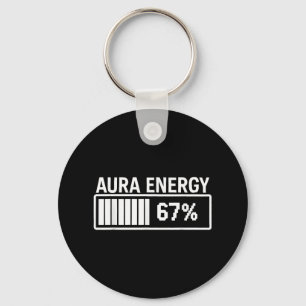 Porte-clés Aura Energy À 67 Funny Six Sept Mèmes Gen Alpha S