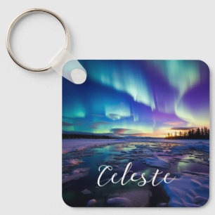 Porte-clés Aurora Borealis Iridescendant Twilight