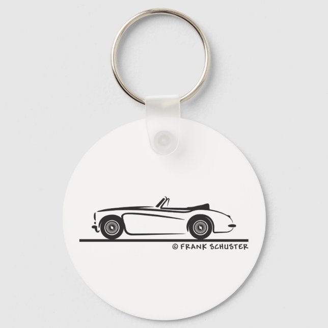 Porte-clés Austin Healey 3000 MK II (Recto)
