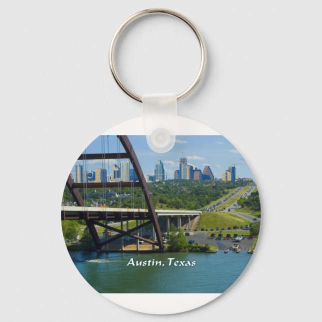 Porte-clés Austin, Texas (Recto)