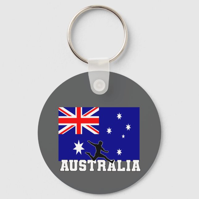 Porte-clés Australia Football Soccer Australia National Team (Recto)