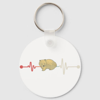 Porte-clés Australie Outback Animal Heartbeat Aussie Wildlife