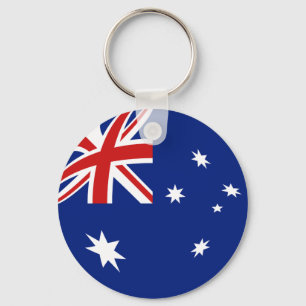 Porte-clés Australie Porte - clé du drapeau Fisheye