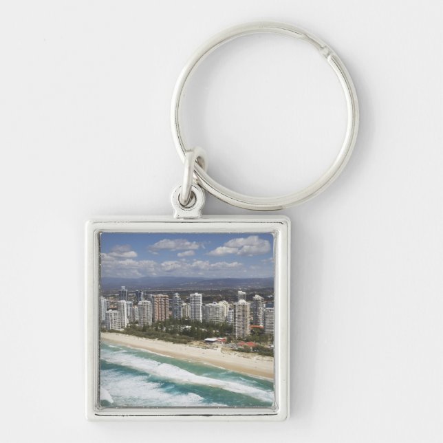 Porte-clés Australie, Queensland, Gold Coast, Main Beach - (Devant)