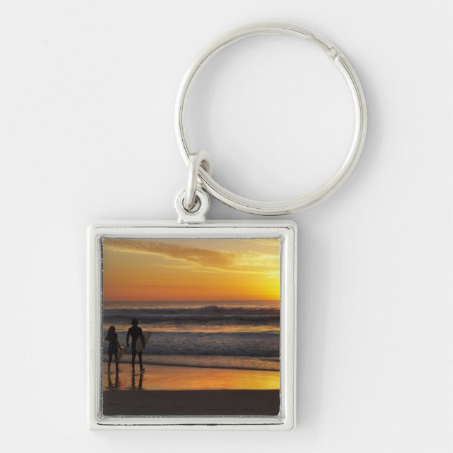 Porte-clés Australie, Queensland, Gold Coast, Surfeurs à (Devant)