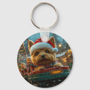 Porte-clés Australie Terrier Dog Roller Dessous de verre Noël