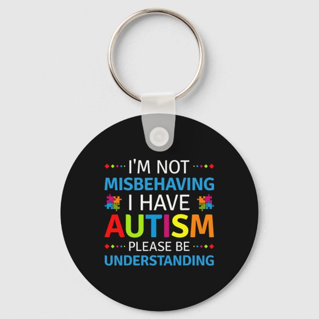 Porte-clés Autism (Recto)